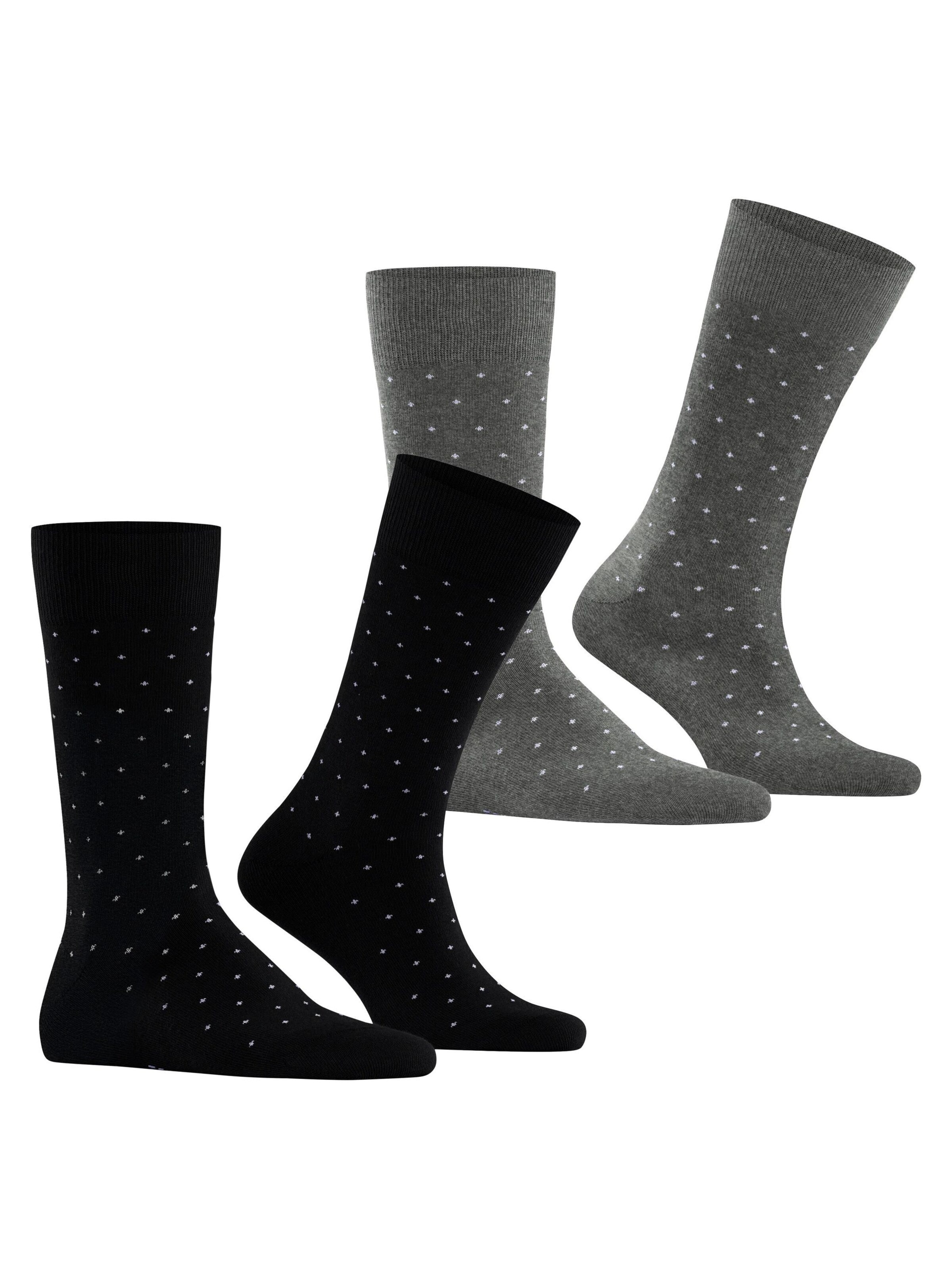 ESPRIT Socken 'Fine Dot 2-Pack'‌‌‌‌‌‌‌‌ in Mischfarben
