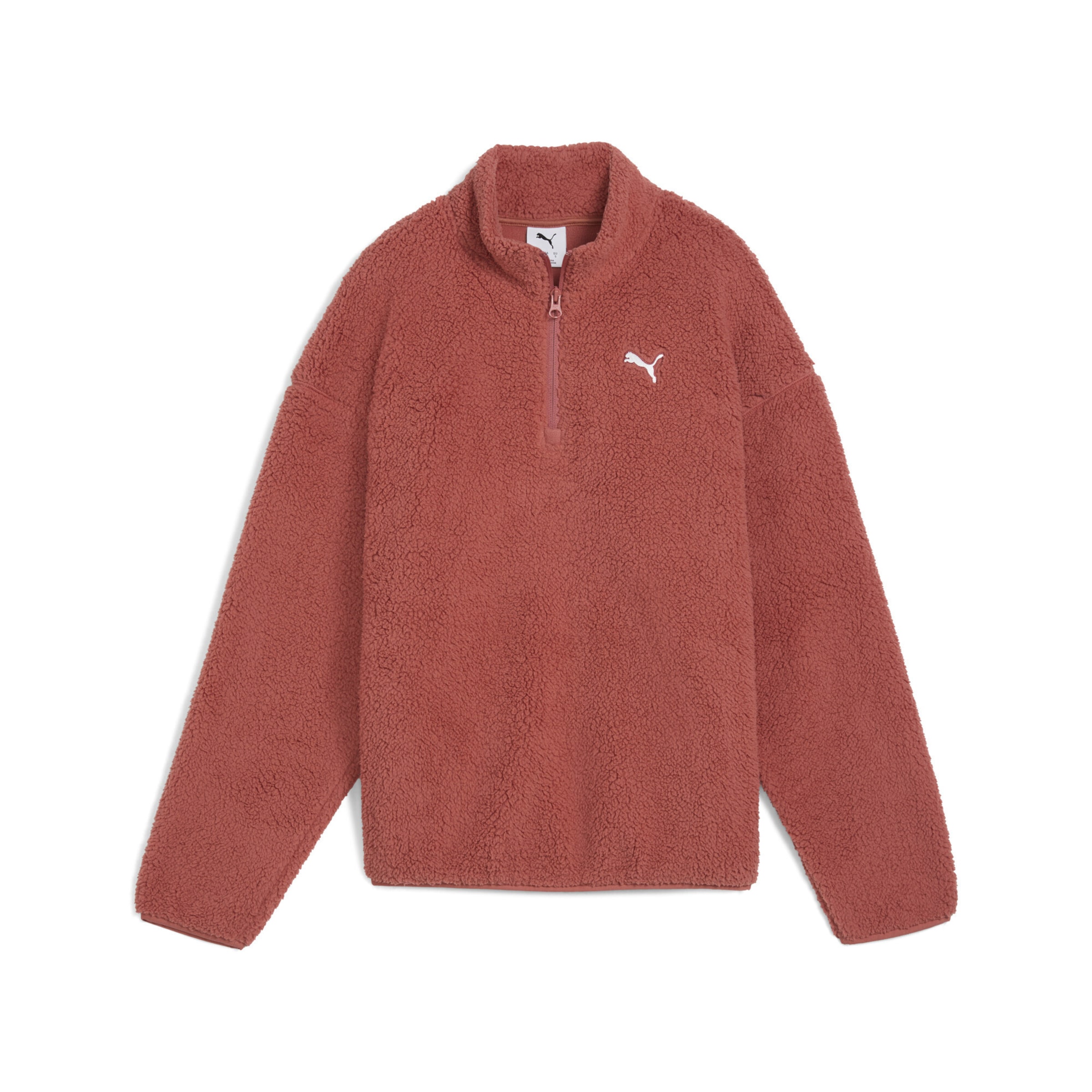 PUMA Pullover 'Essentials Elevated' in Rot: Vorderseite