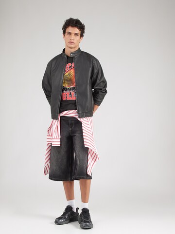 NEW ERA - Camisa 'NBA BALL' em preto