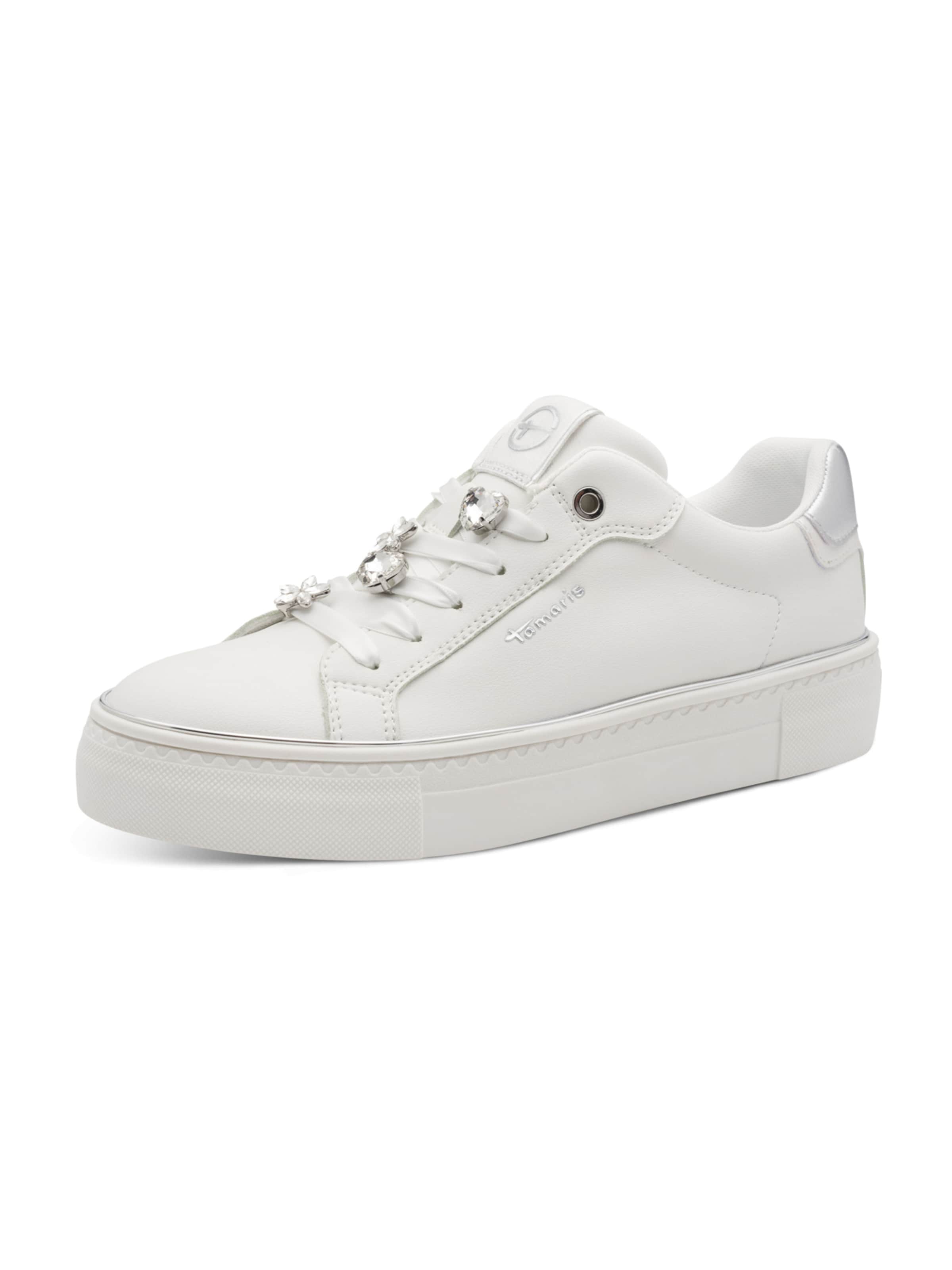 Tamaris - Zapatillas deportivas bajas en blanco: frente