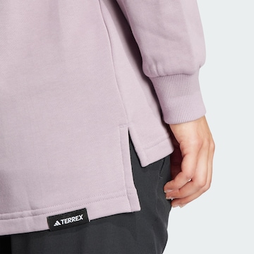 ADIDAS TERREX Athletic Sweatshirt in Purple