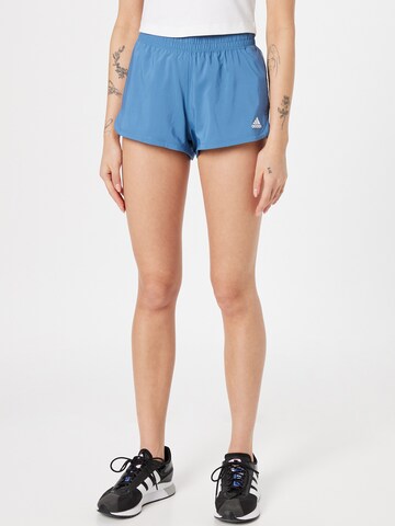 ADIDAS SPORTSWEAR Regular Sportshorts in Blau: predná strana