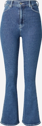 Dr. Denim Flared Jeans 'Moxy' in Blauw: voorkant