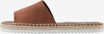 PIECES Mules 'Lannie' in Brown: front