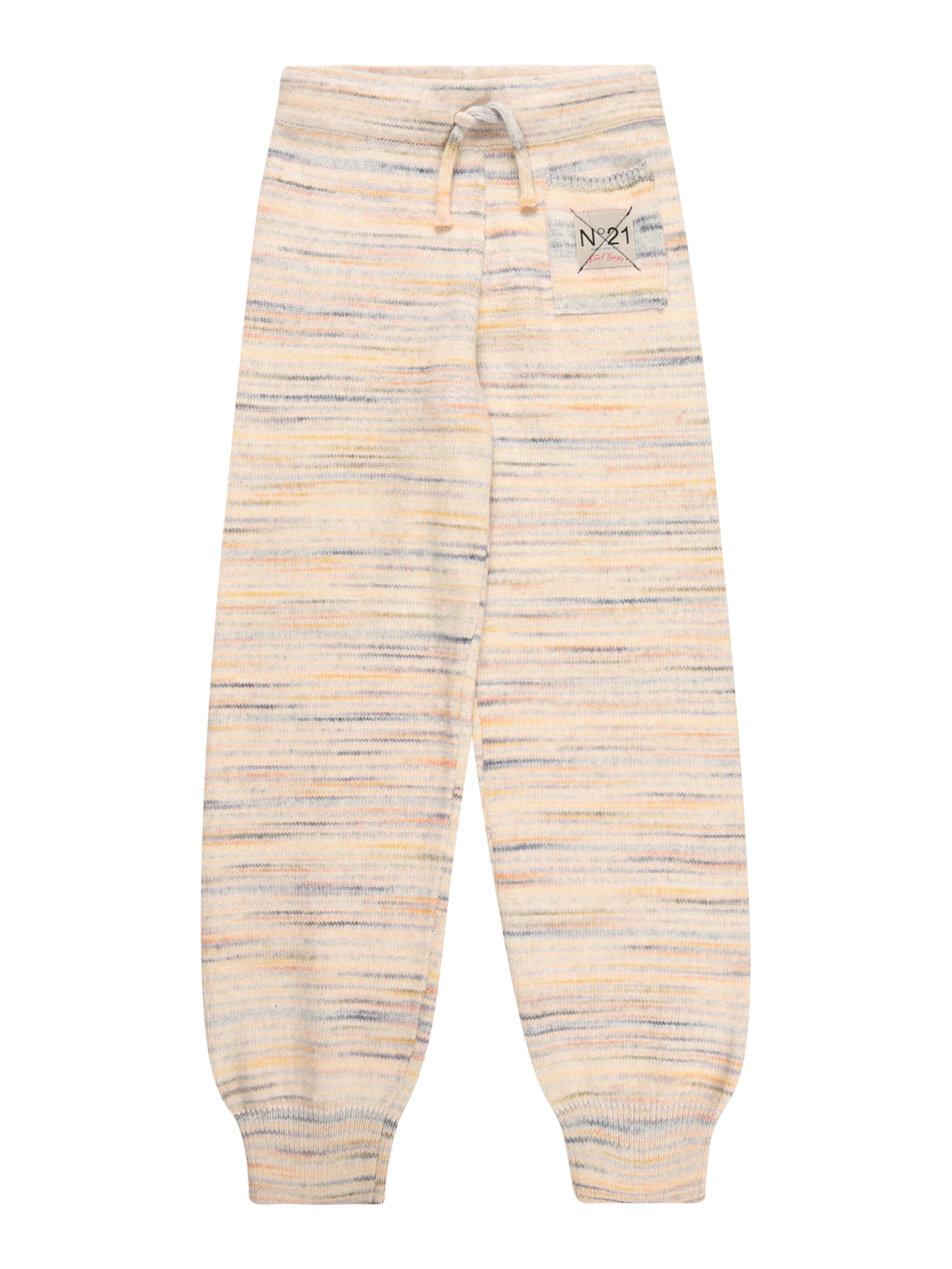 N°21 Конический (Tapered) Штаны в Смешанный: спереди