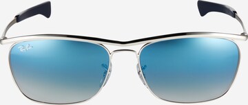 Ray-Ban Sonnenbrille 'OLYMPIAN II' in Silber