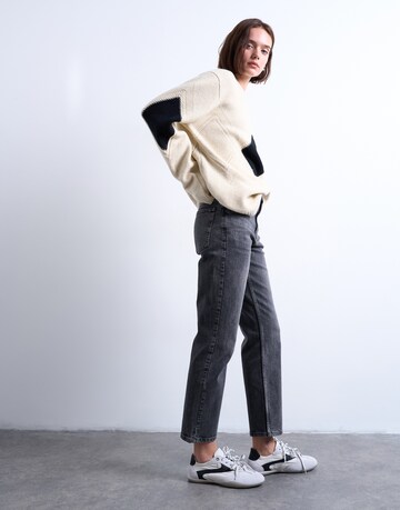 TOPSHOP Обычный Джинсы 'KARLA' в Черный