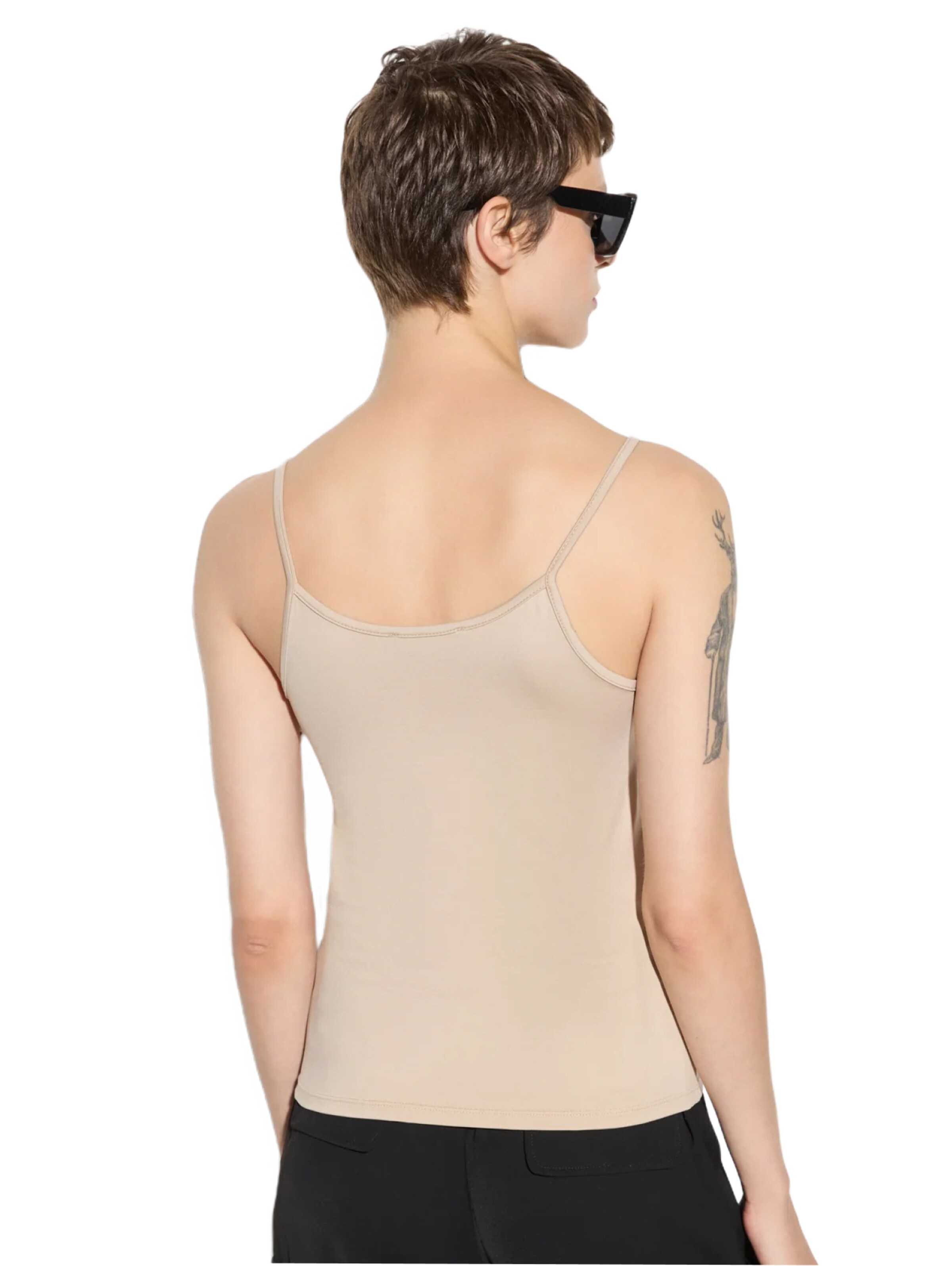 No Matter What Top 'Ernte' in Beige