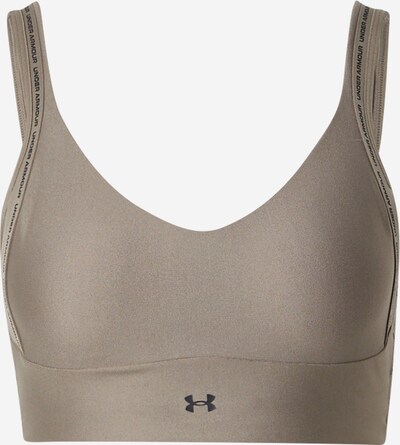 UNDER ARMOUR Sports-BH 'Infinity' i taupe / sort, Produktvisning