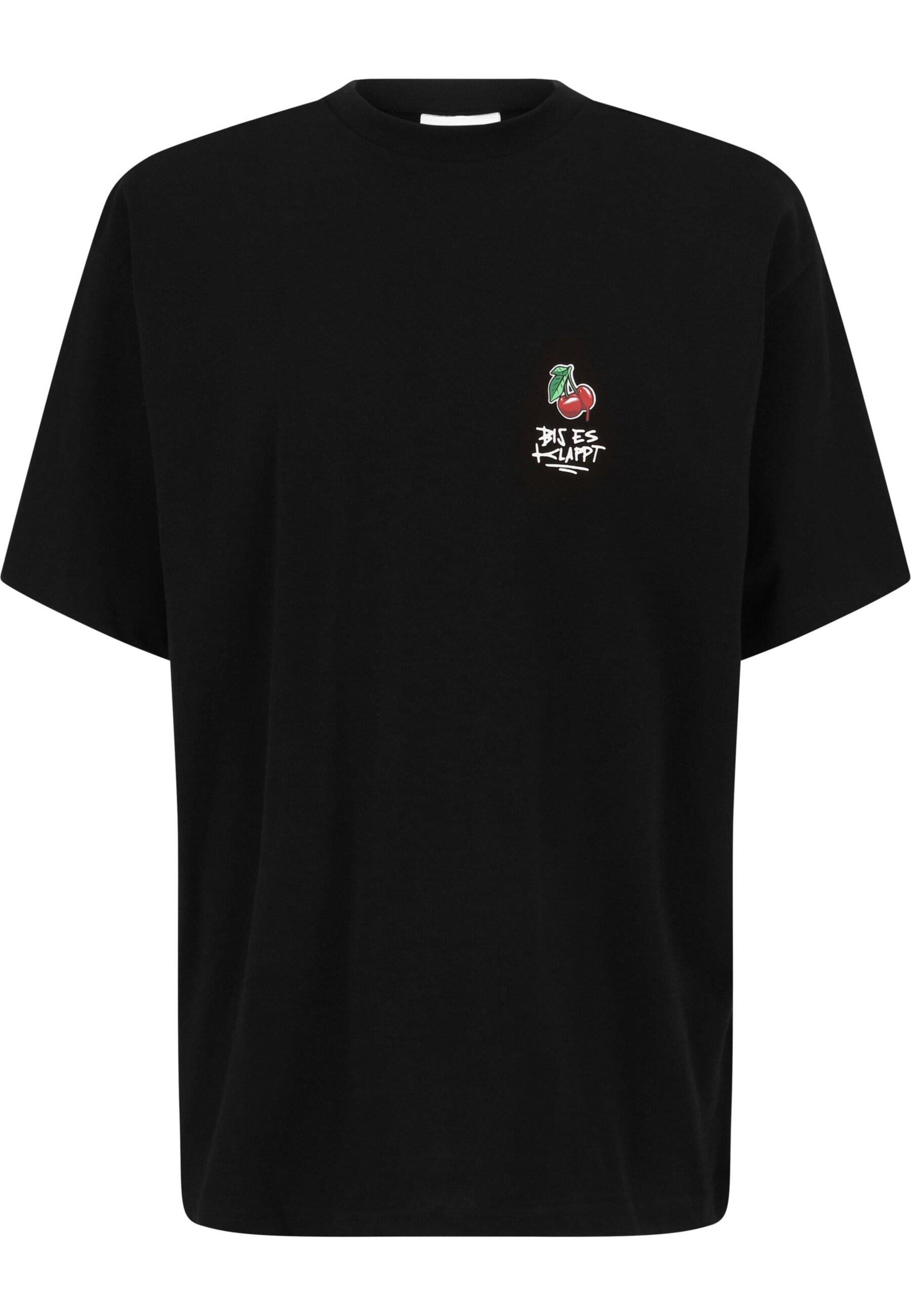 DEF Shirt 'Cherry' in Black: front