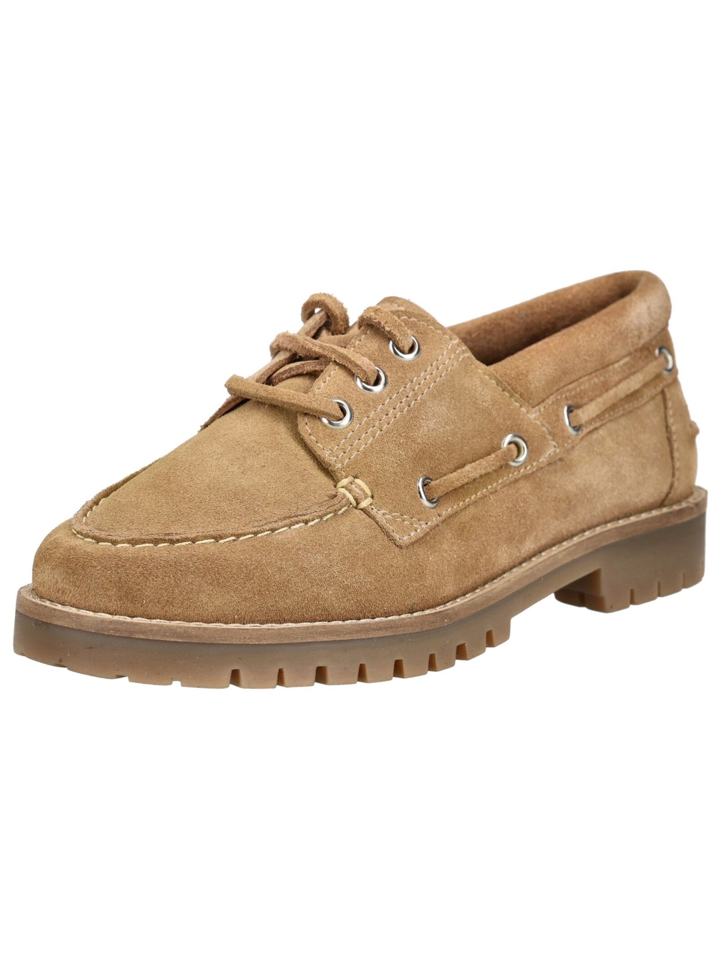 Copenhagen shoes Lace-up shoe in Brown: front