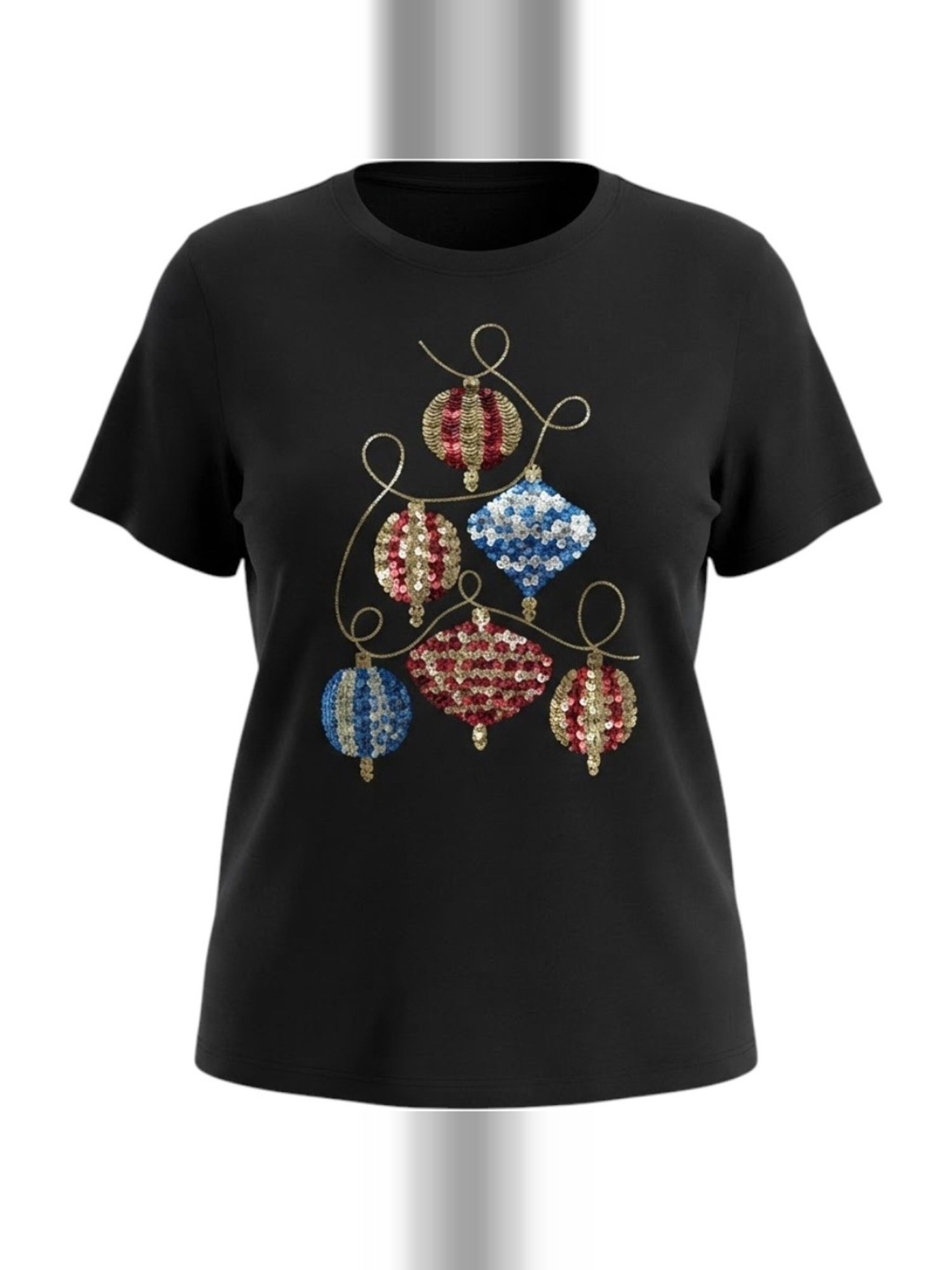 Shape Of You Shirt‌‌‌‌‌‌‌ in Schwarz: Vorderseite