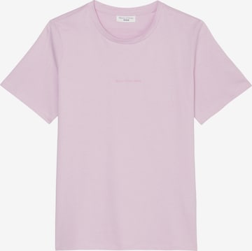 T-shirt Marc O'Polo DENIM en rose : devant