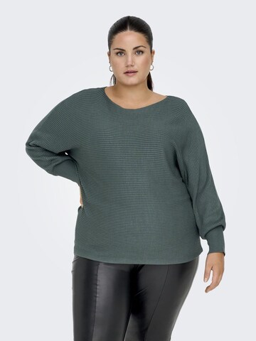 ONLY Carmakoma Pullover 'CARNew Adaline' in Grün