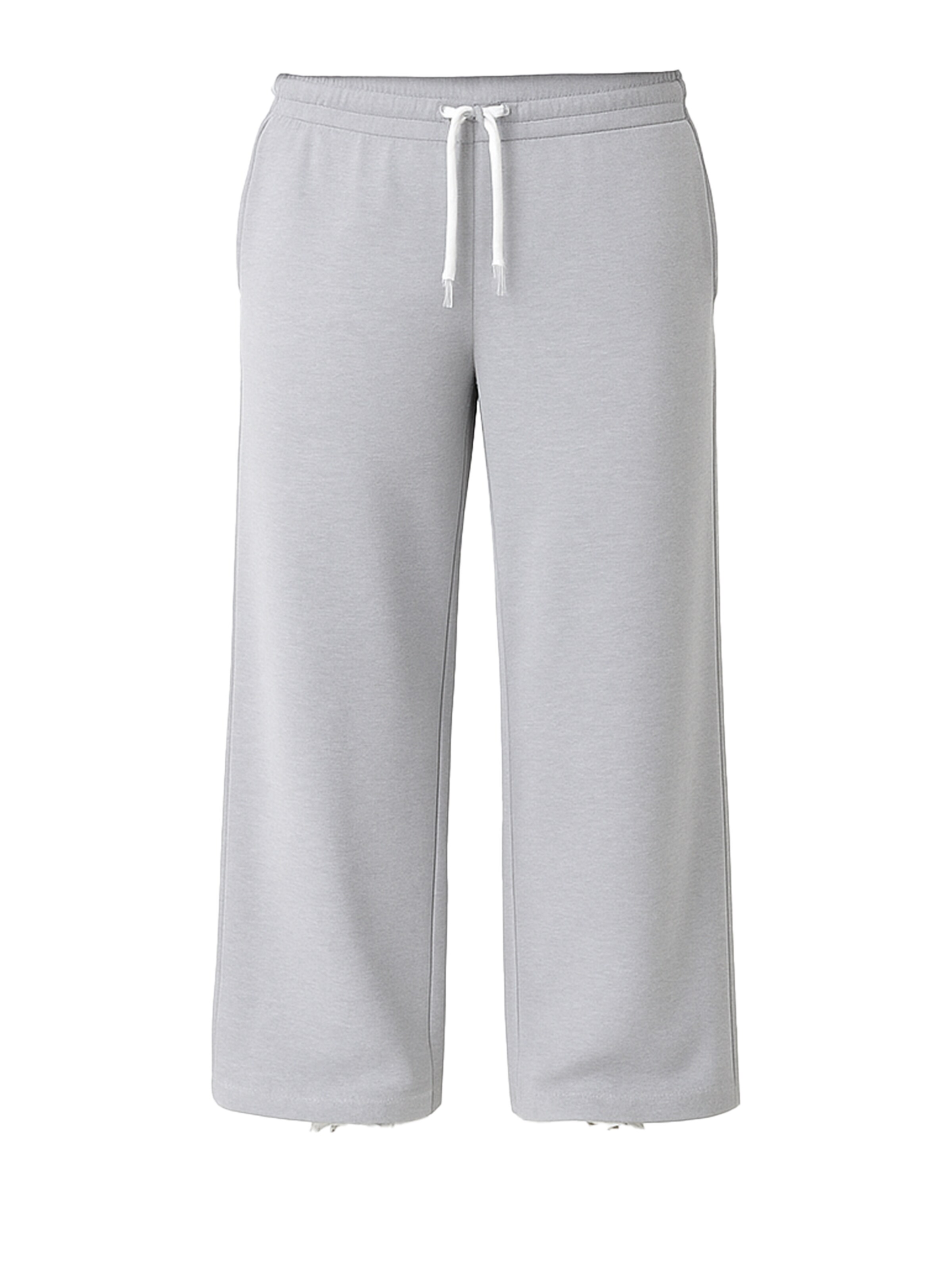 C&City Wide leg Trousers in Grey: front