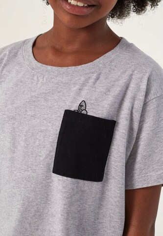 THAT GORILLA BRAND Shirt 'SILVERBACK GREY MARL' in Grey