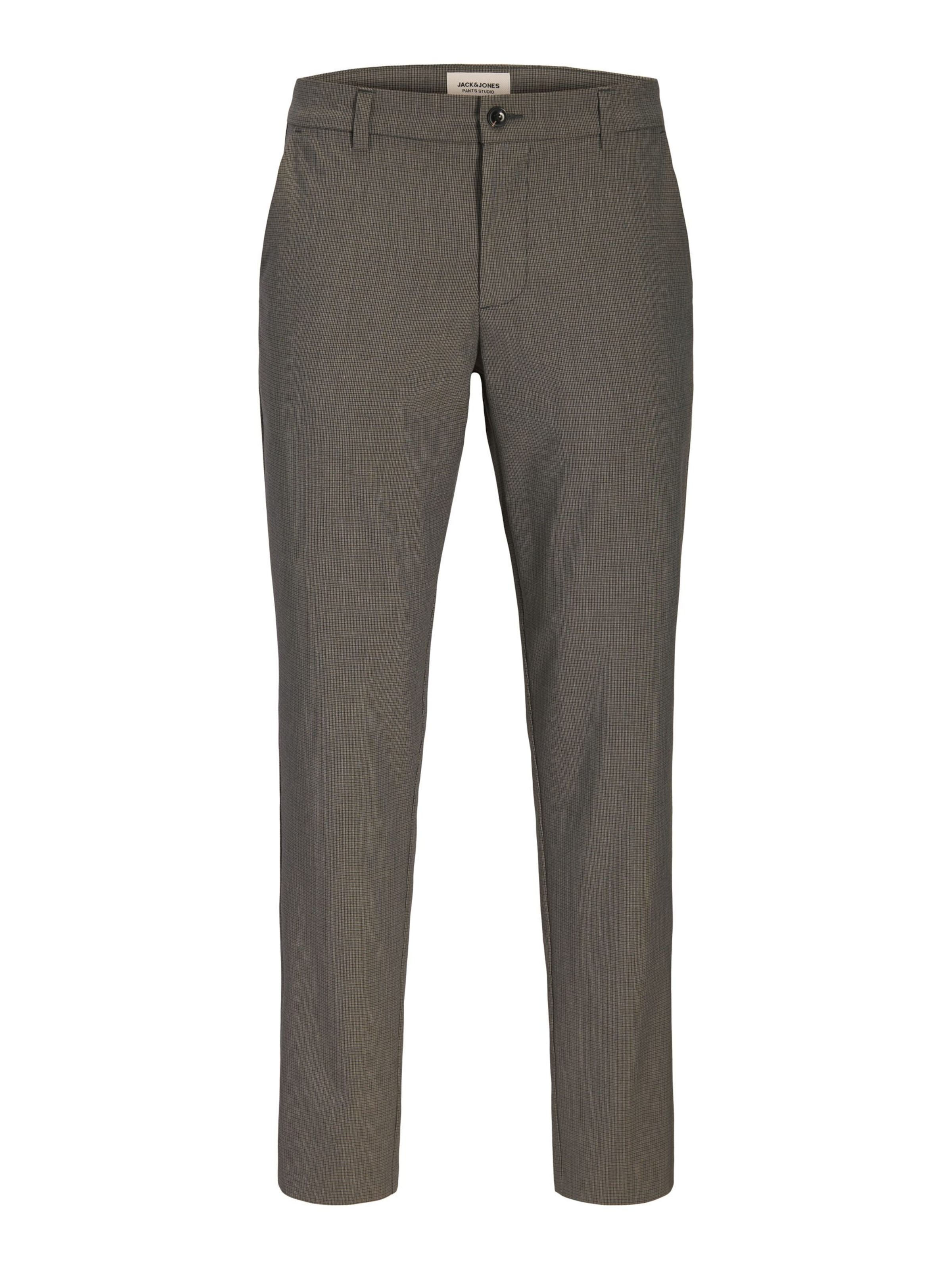 JACK & JONES - Pantalón chino 'JPSTollie Connor' en gris: frente