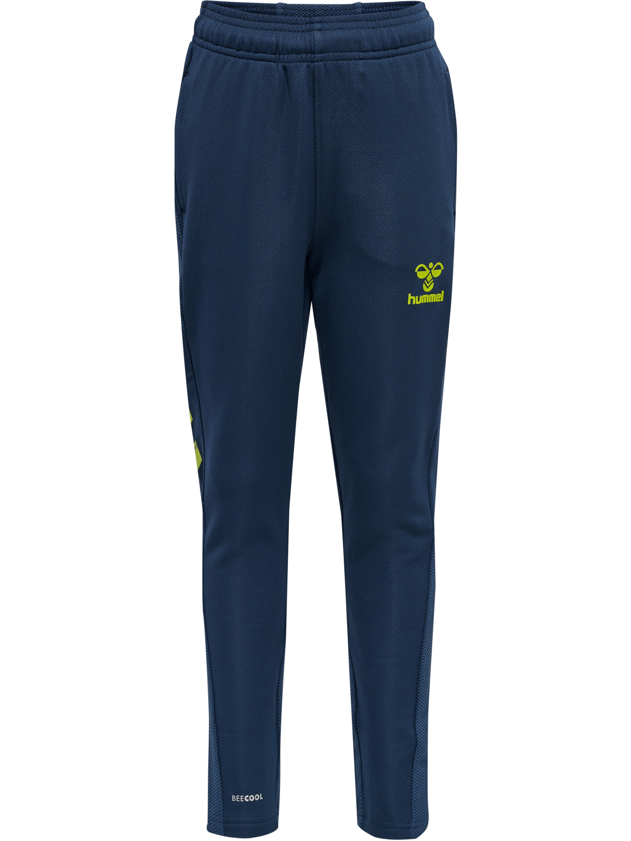 Hummel Slimfit Sporthose in Blau: Vorderseite
