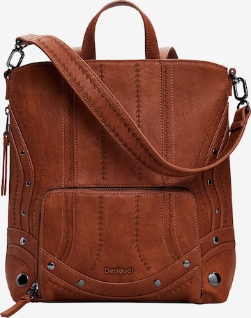 DesigualRuksak - smeđa boja: prednji dio