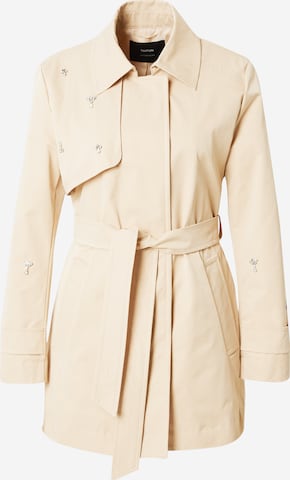 Manteau mi-saison TAIFUN en beige : devant