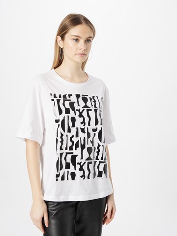 Sisley - Camiseta en blanco: frente