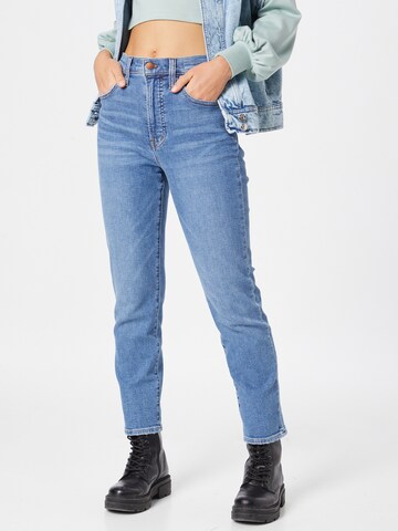 Madewell regular Τζιν σε μπλε: μπροστά