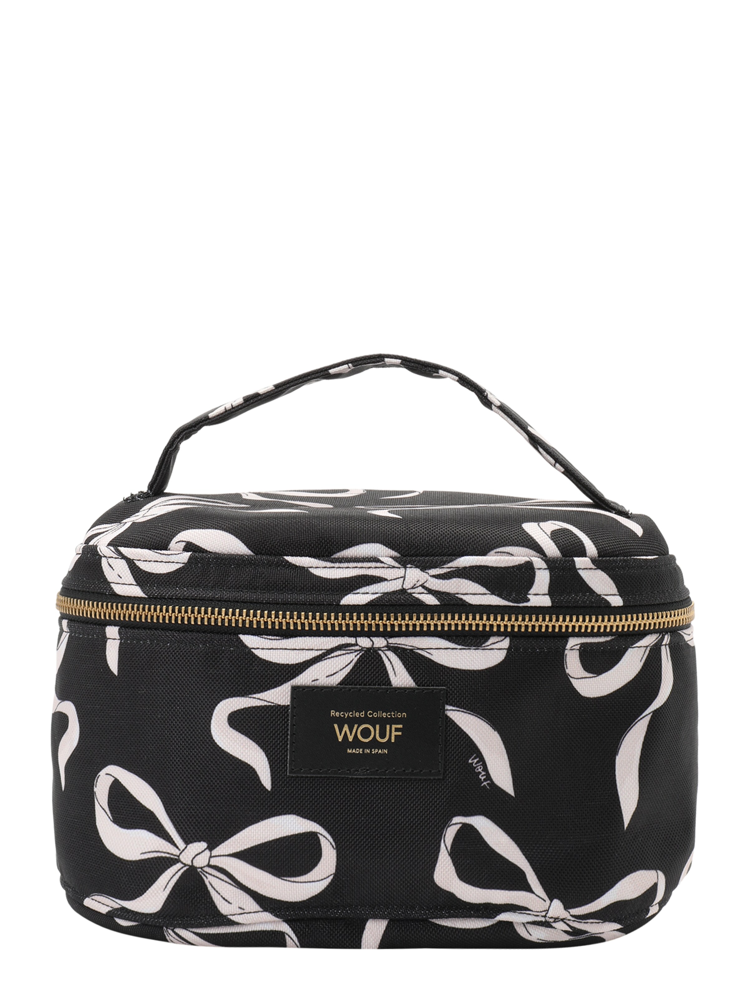 Wouf Toiletry bag 'Vanity' in Grey: front