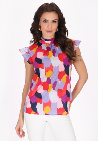 faina Blouse 'Fashion Look' in Gemengde kleuren: voorkant