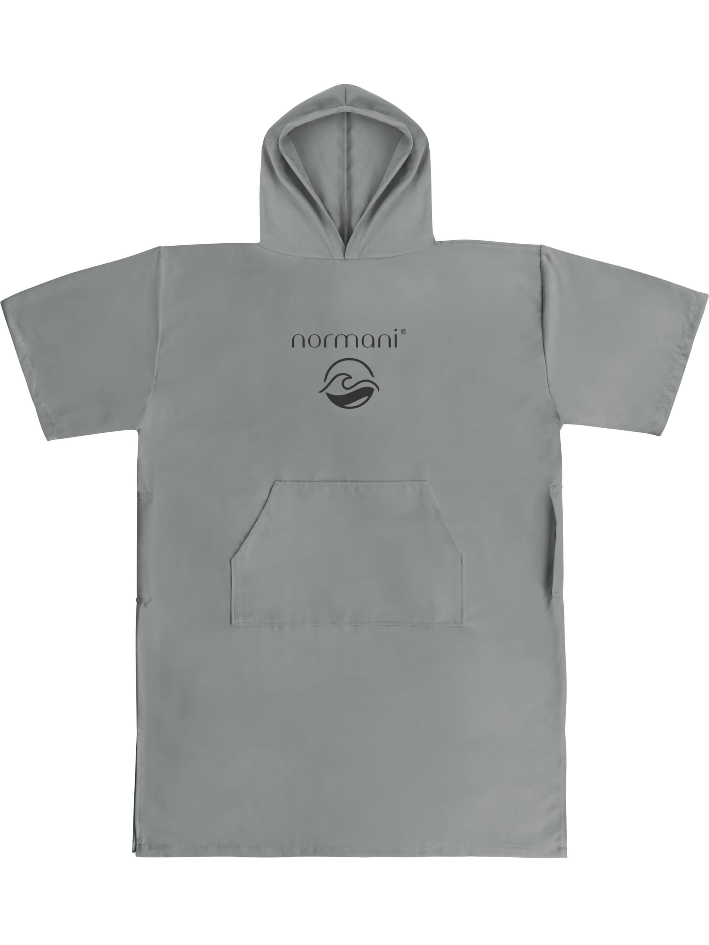 Peignoires de bain de sport 'Siargao' normani en gris : devant