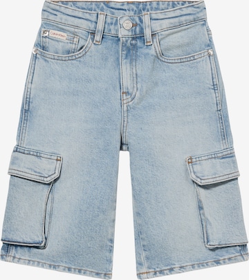 Calvin Klein Jeans Loosefit Farkut 'Andrew' värissä sininen: etupuoli