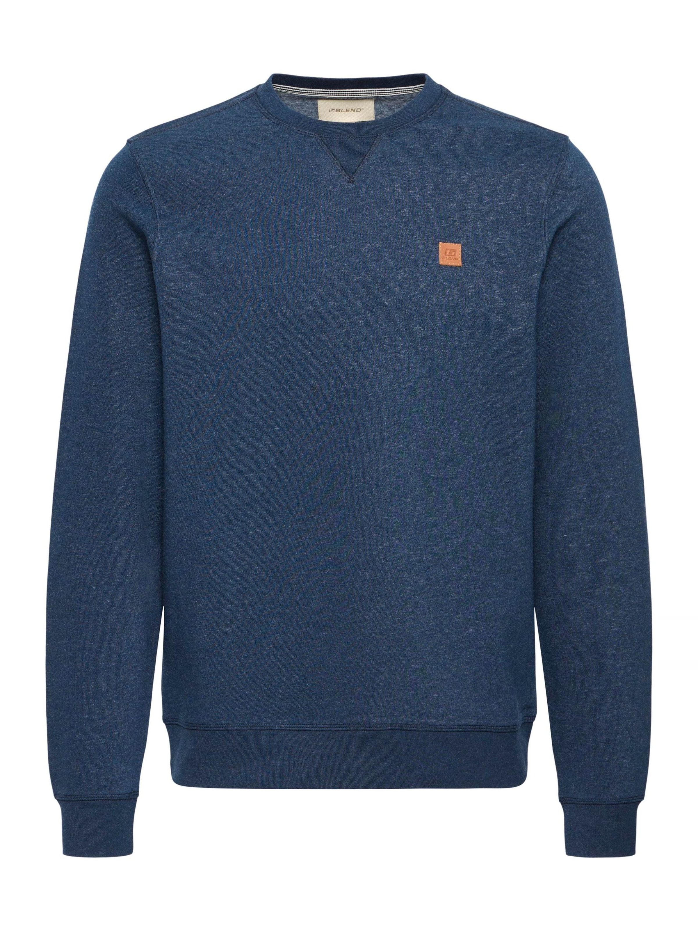 Pull-over ' BHPova ' BLEND en bleu : devant