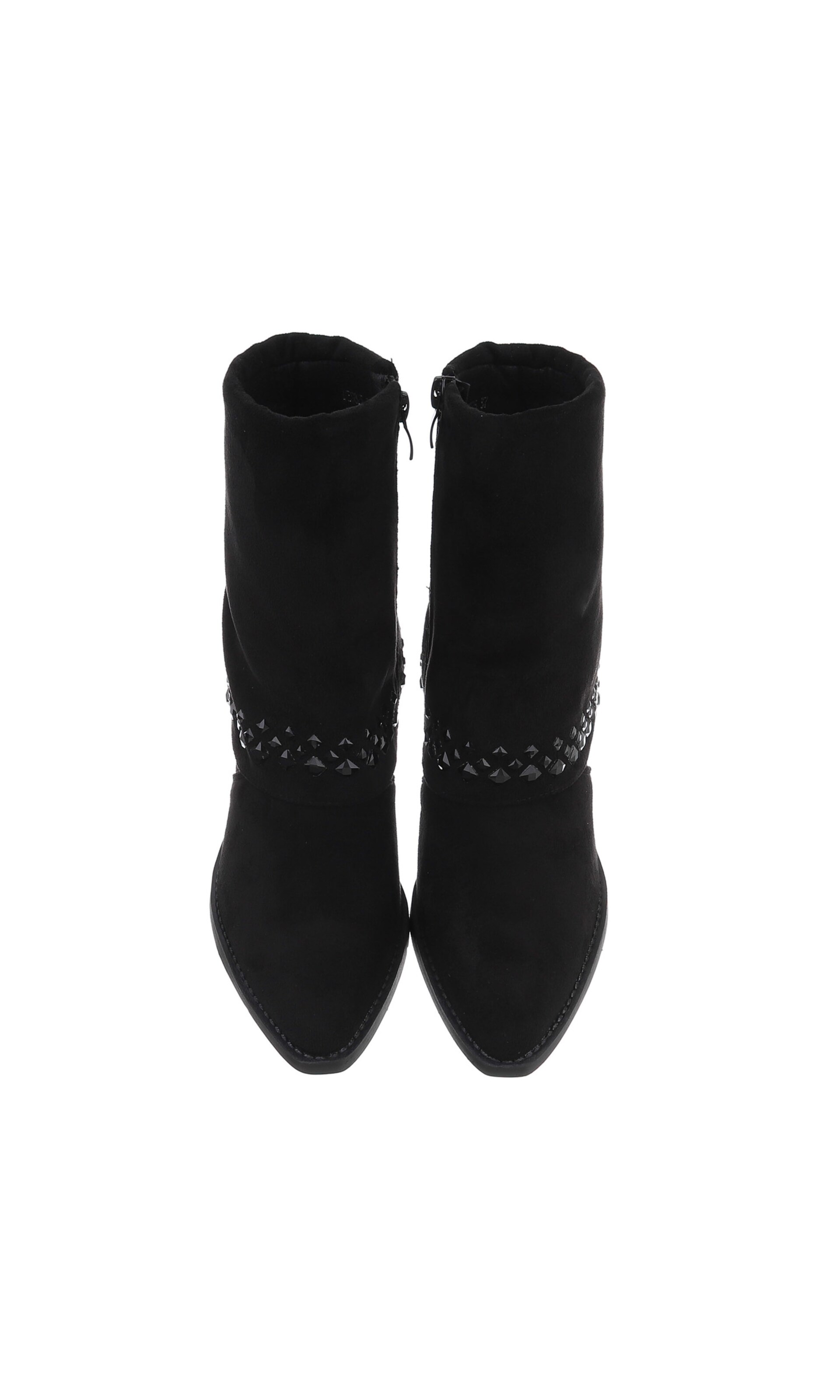 Ital-Design Boots in Schwarz