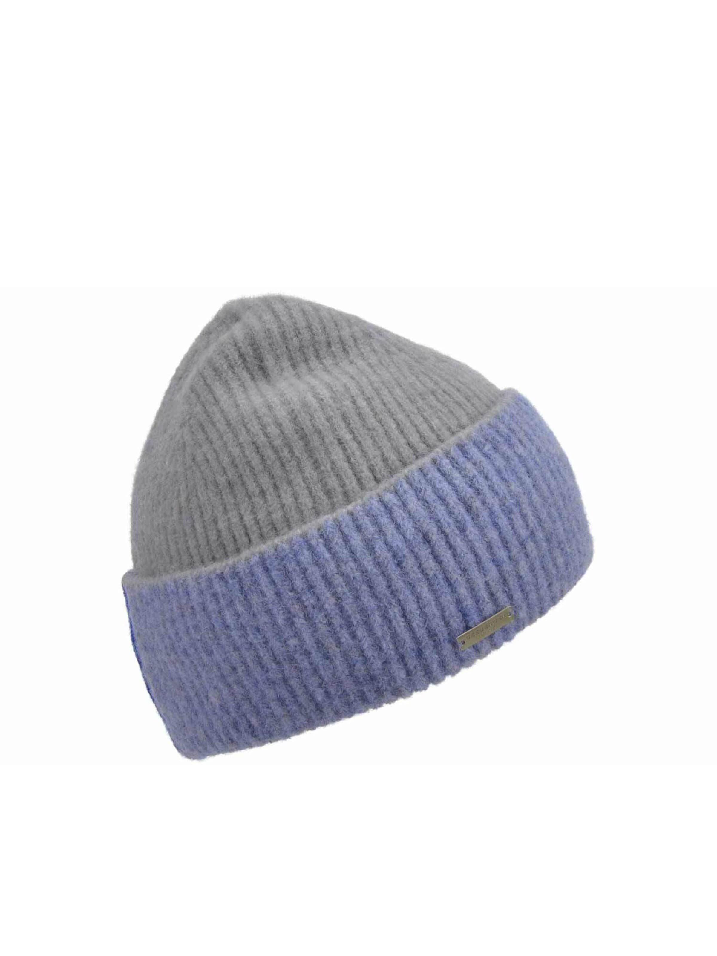 Seeberger Beanie 'Mütze' in Grey: front