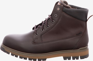 FRETZ MEN Lace-Up Boots in Brown: front
