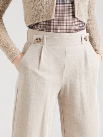 JDY - Pierna ancha Pantalón plisado 'Birdie Geggo' en gris