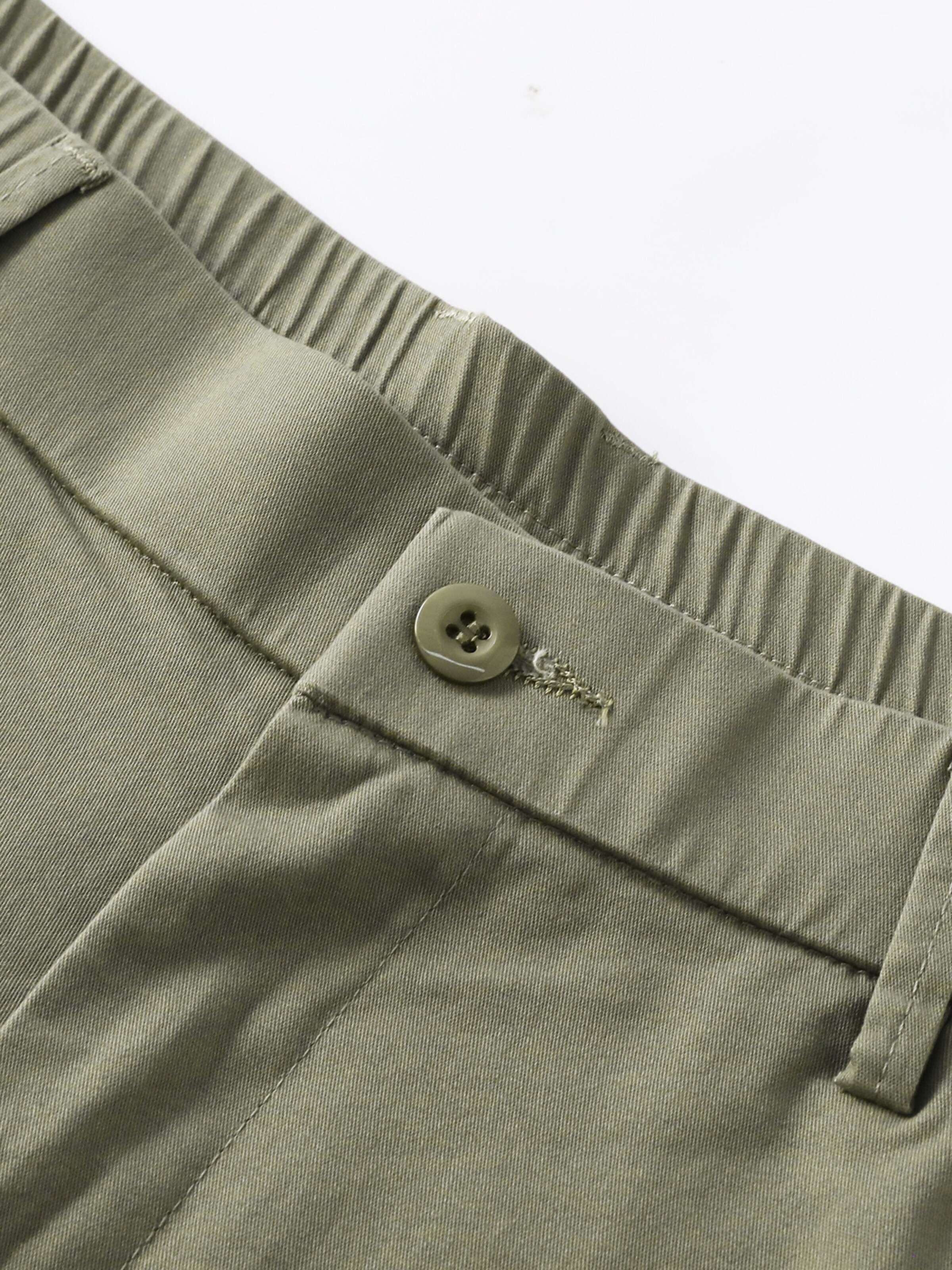 ALLTHEMEN Regular Pants 'Laune' in Green