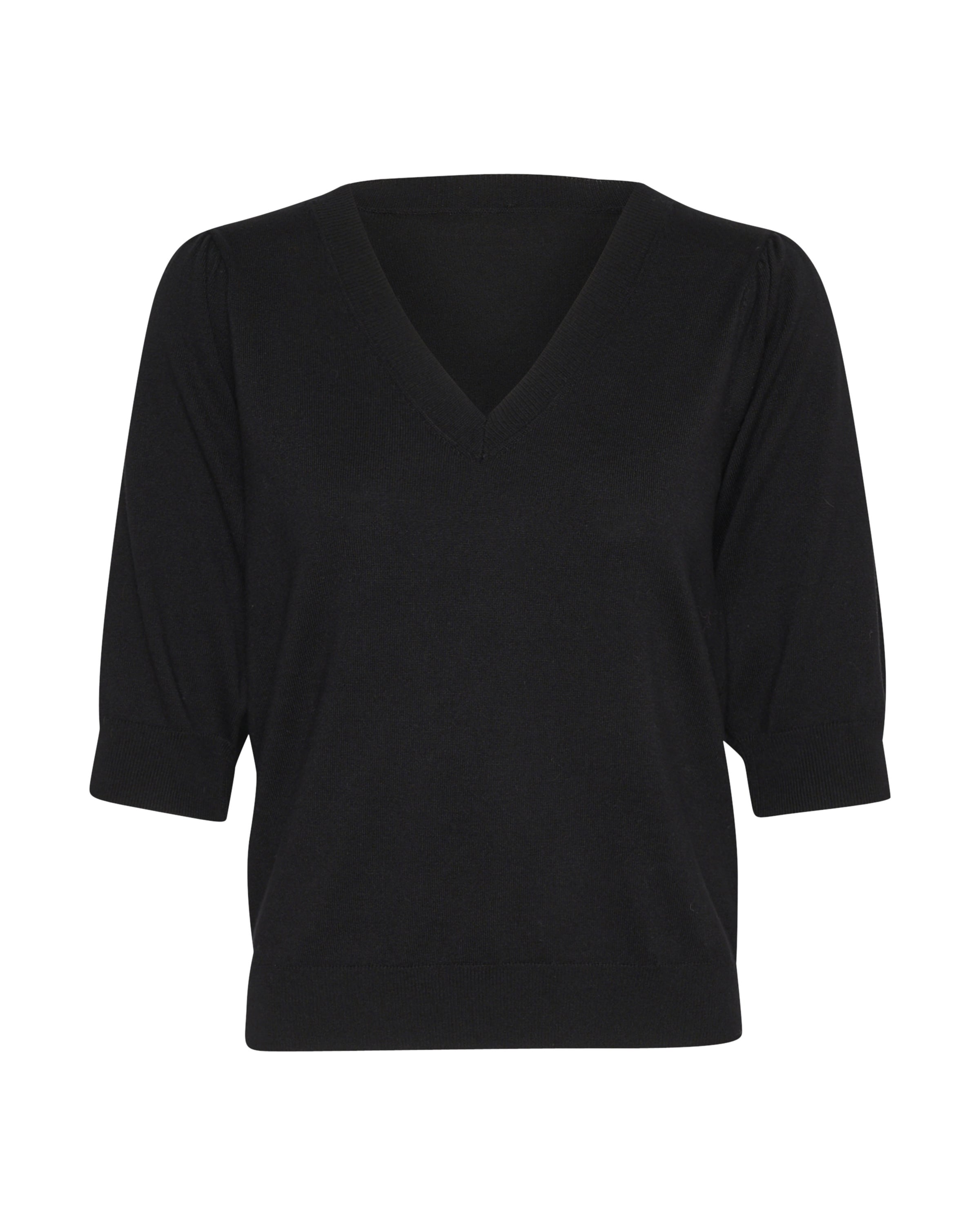 CULTURE Pullover 'CUPinnie Annemarie' in Schwarz: Vorderseite