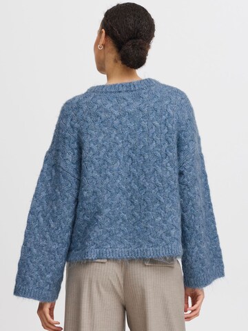 Pull-over 'Omhu' b.young en bleu