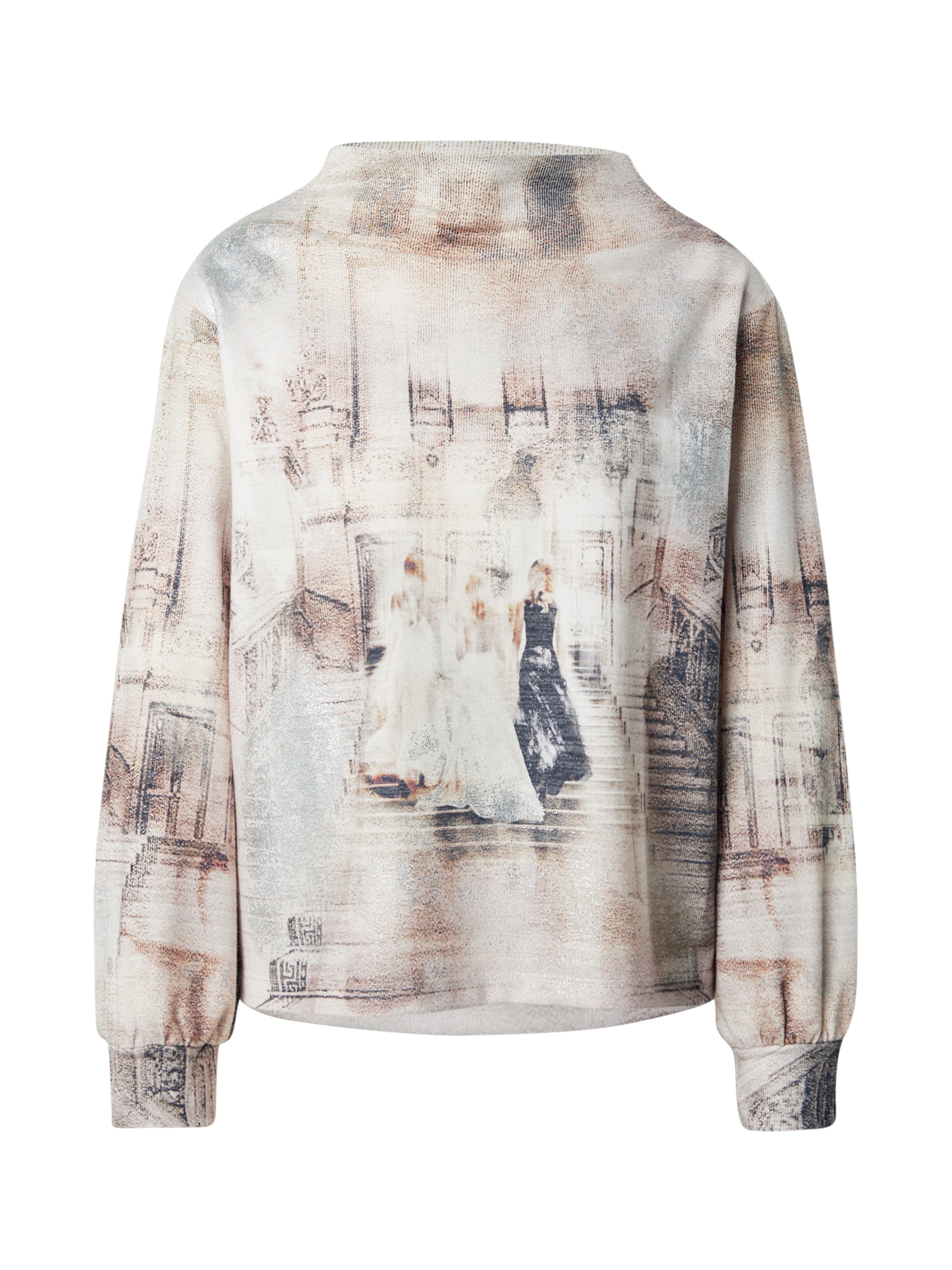 monari - Sudadera en beige: frente