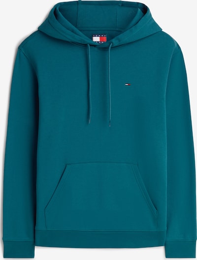 Tommy Jeans Collegepaita 'Classic Brushed' koossa XS värissä petrooli, Tuotenäkymä