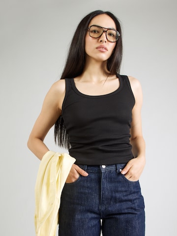 modström Top 'Igor' - fekete: elől