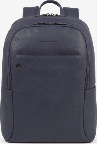 Piquadro Backpack in Blue: front