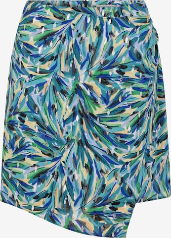 NAF NAF Skirt 'Waffle' in Blue: front