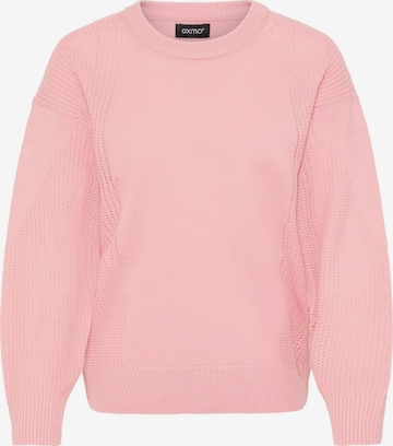 T-shirt ' OXISELMO ' Oxmo en rose : devant