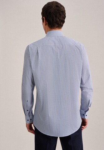 Coupe regular Chemise business SEIDENSTICKER en bleu