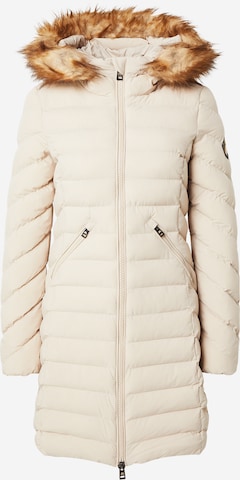 Superdry Talvemantel 'Fuji', värv hall: eest vaates