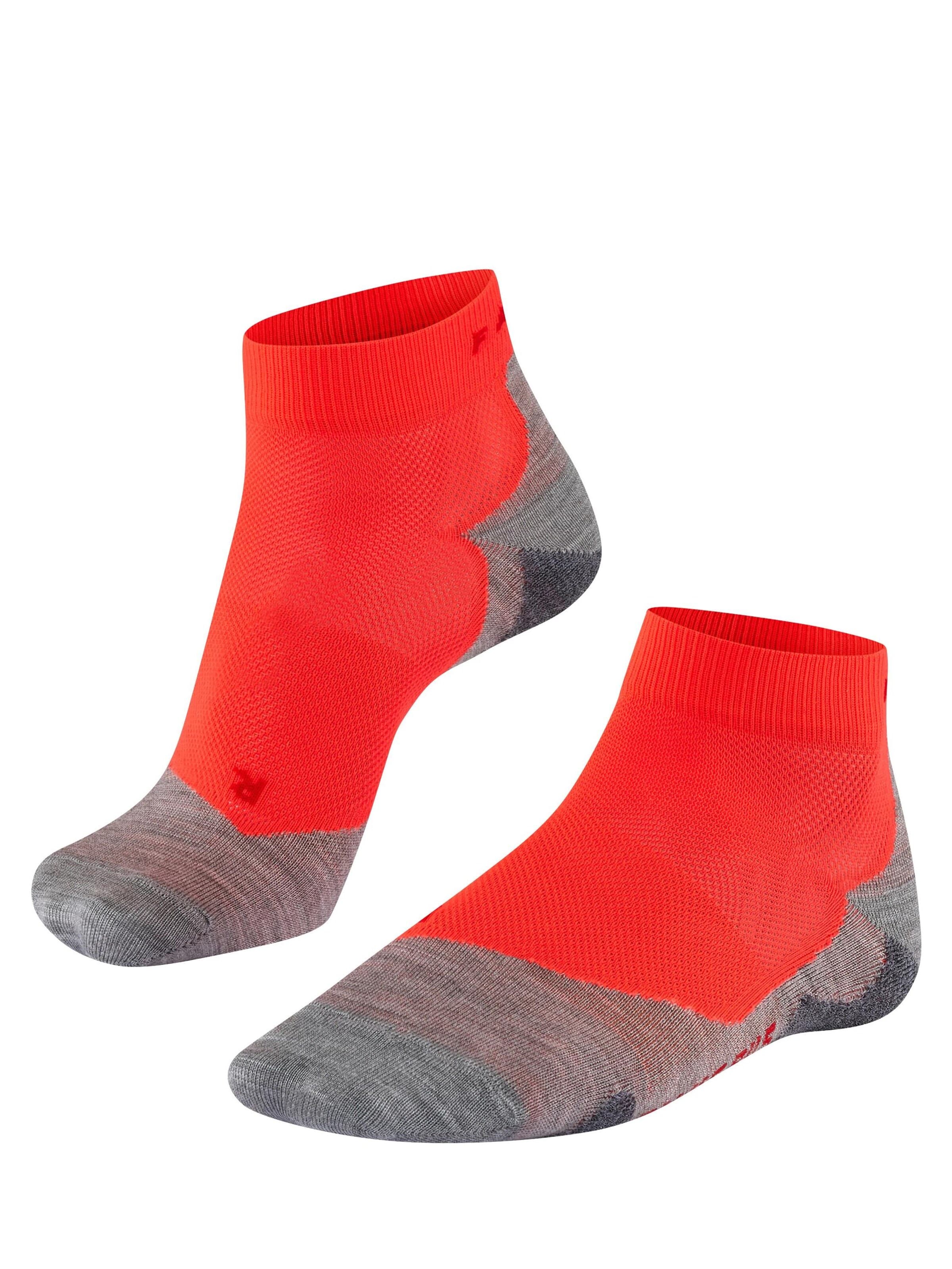 FALKE Athletic Socks 'RU5 Race Short' in Red: front