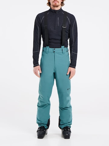 PROTEST Regular Workout Pants 'OWENS' in Green: front