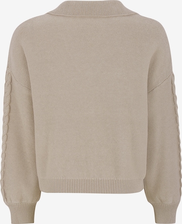 Esmé Studios Pullover 'Anny' i beige