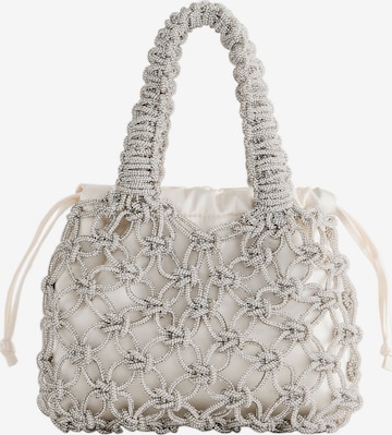 Next Τσάντα χειρός 'Sparkle' σε ασημί: μπροστά